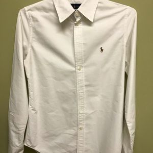 Ralph Lauren white button-down